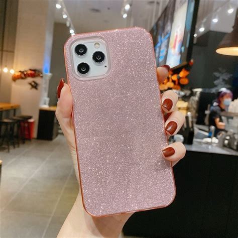 Capa Iphone Pro E Pro Max Glitter Silicone Capinha Protetora