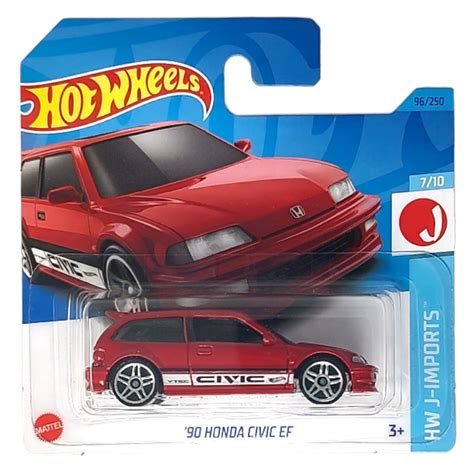 Mattel Αυτοκινητάκι Hot Wheels Honda Civic EF για 3 Ετών HKJ16