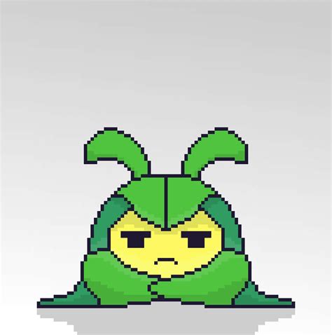 Download Swadloon Pokemon Pixel Art Wallpaper | Wallpapers.com