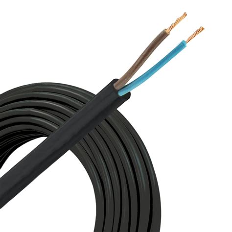 Helukabel VMVL H05VV F Kabel 2x1mm2 Zwart Per Rol 100 Meter Elektramat