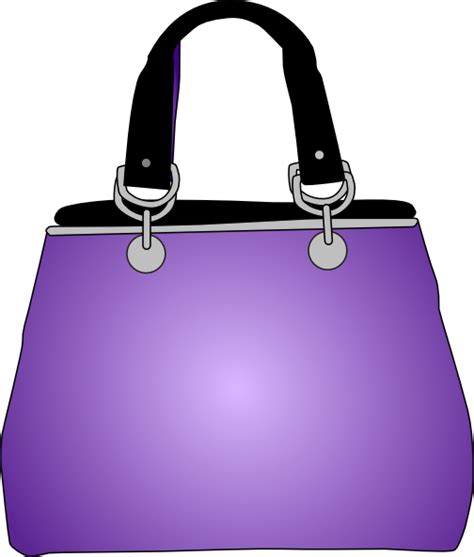 Purple Purse Clip Art At Vector Clip Art Online Royalty