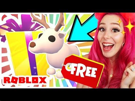 How To Get A FREE Legendary Arctic REINDEER In Adopt Me Roblox Adopt