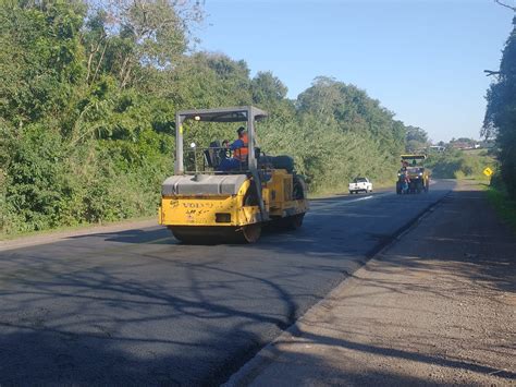 Obras e intervenções EGR executa serviços em nove rodovias nesta