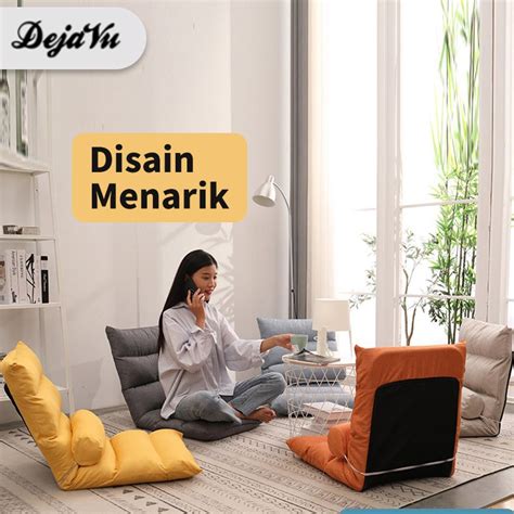 Jual Dejavu Kursi Lipat Lantai Lazy Duduk Lesehan Tempat Duduk Santai