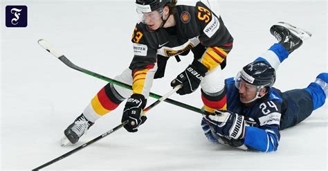 Eishockey WM NHL Star Moritz Seider spielt für Deutschland in Tampere