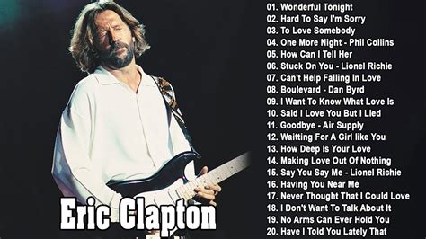 Eric Clapton Michael Bolton Phil Collins Rod Stewart Bonnie Tyler Soft Rock 70s 80s 90s