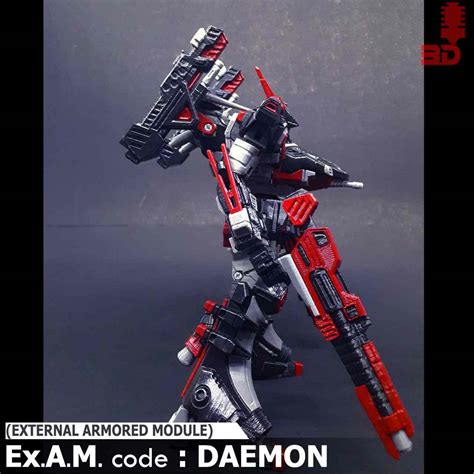 STL File ARMORED CORE LAST RAVEN DAEMON MECHA 3DPRINT ARTICULATED