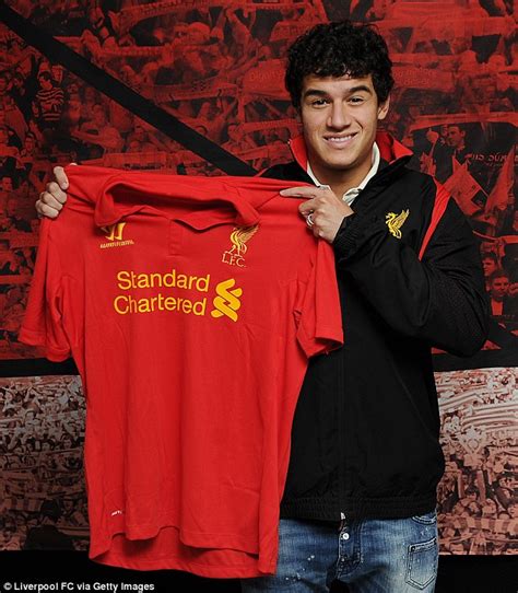 Philippe Coutinho Signs For Liverpool Daily Mail Online