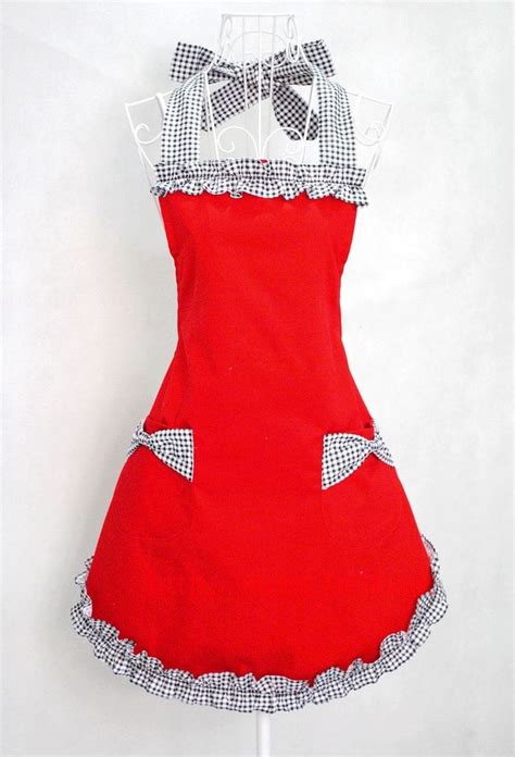 Womens aprons, Girl apron, Cooking apron