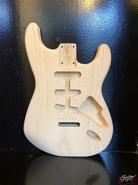 Guitar Mill S Style Body 1 Pc Ultra Light Swamp Ash Reverb