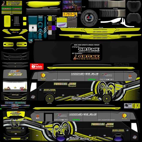 Livery Bussid Tunggal Jaya Mooneyes Cek Disini Esportsku