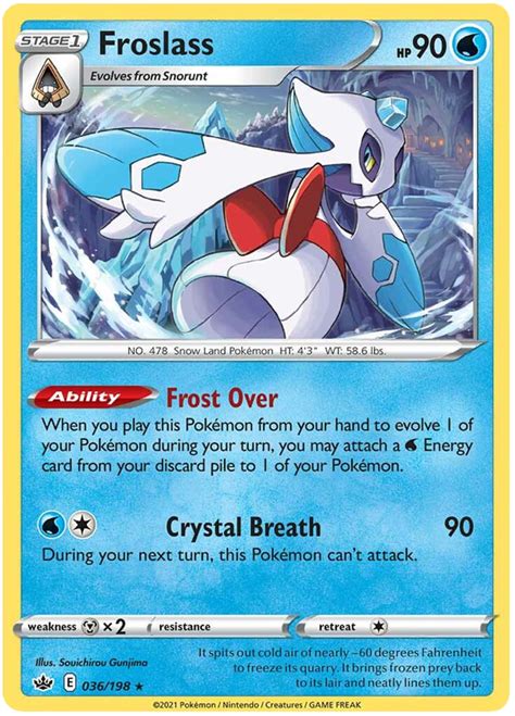 Froslass - Chilling Reign #36 Pokemon Card