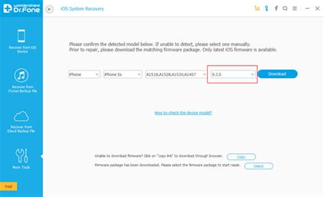 Restore iOS System to Normal: Install IPSW File on iPhone to Restore iPhone System to Normal