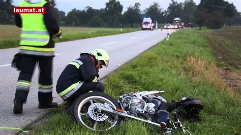 T Dlicher Motorradunfall Auf Der Kremsm Nsterer Stra E In Pettenbach