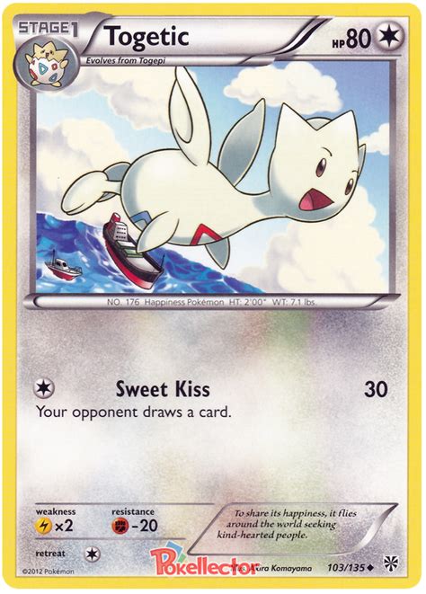 Togetic - Plasma Storm #103 Pokemon Card