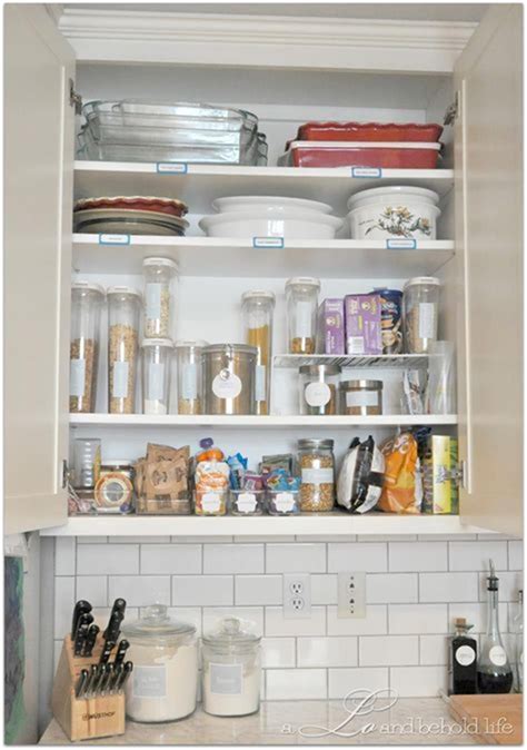 40 Diy Ideas Kitchen Cabinet Organizers Homenthusiastic Kitchen