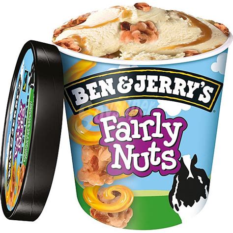 Ben Jerry S Fairly Nuts Helado De Caramelo Con Almendra Tarrina Ml