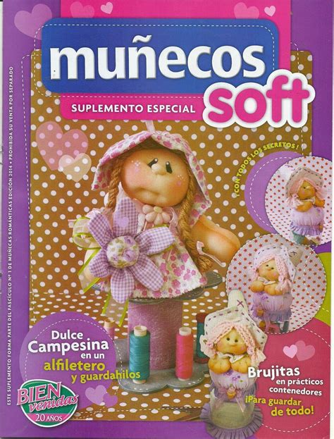 Revista muñecos soft Patrones gratis