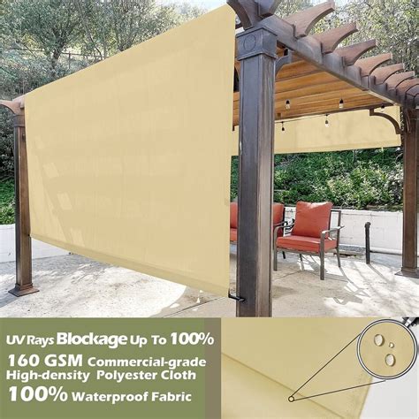 Alion Home Waterproof Pergola Covers Pergola Replacement Canopy Universal Ebay