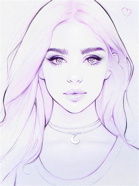 Girl With Heterochromia And Drawings By Irakli The Art Showcase