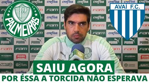 Acabou De Sair Torcida N O Acredita Abel Ferreira Confirmou Not Cias