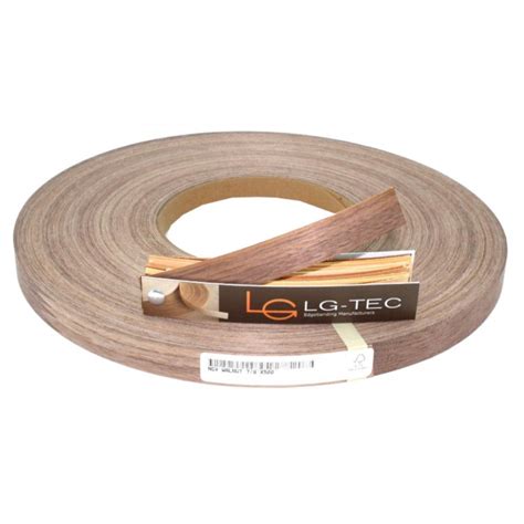 Walnut Wood Veneer EdgeBanding - LG Tec - Edgebanding