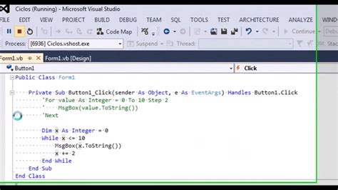 Ciclos En Visual Basic For While Y Do While Youtube