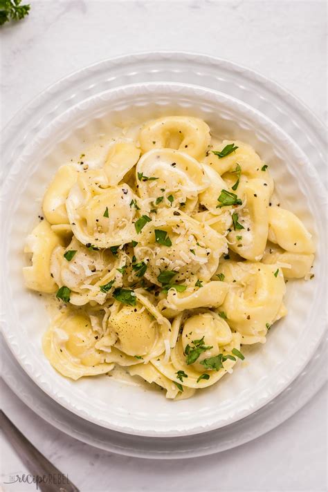 Creamy Cheese Tortellini The Recipe Rebel