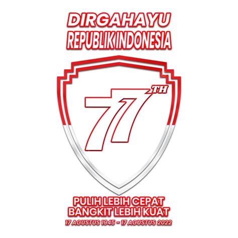 Gambar Logo Baru Resmi Hut Ri Ke77 Perayaan Hari Kemerdekaan Republik