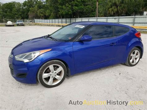 Kmhtc6ad3cu044754 Hyundai Veloster View History And Price At Autoauctionhistory