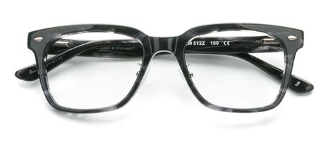 Product Image Of Red Tiger Am512z 52 Grey Stripe Eyeglasses Frames For Women Eyewear Brand