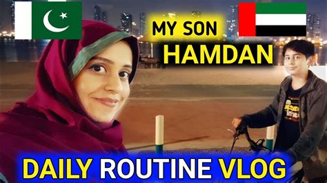 Daily Routine Vlog Mom Of 2 Dubai Vlog Mamzar Corniche Tasty