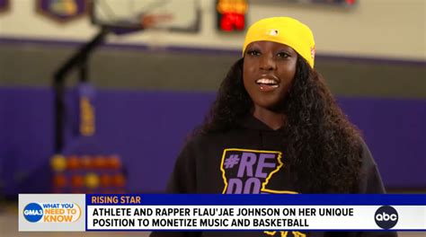 Flau'jae Johnson Talks Cashing In On Rap & Basketball