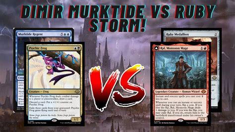 Can Murktide Handle The Storm Dimir Murktide Vs Ruby Storm In