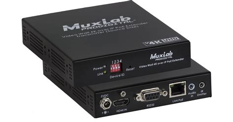 MuxLab Video Wall 4K HDMI Transmitter Over IP With PoE 500759 TX