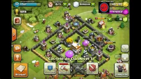 Clash Of Clans Gameplay Donating Troops Youtube