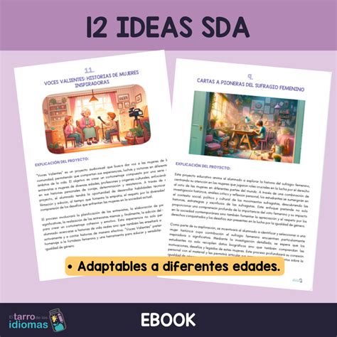 EBOOK 12 Ideas De Situaciones De Aprendizaje Para Trabajar La