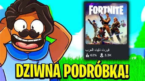 ZagraŁem W NajdziwniejszĄ PodrÓbkĘ Fortnite W Roblox Youtube