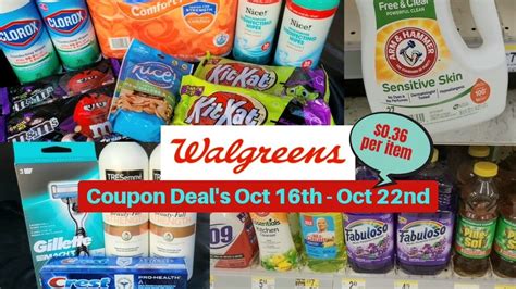 Walgreens Couponing Low Oop Deal S Using Rewards To Pay Deals Oct