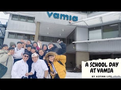 FINLAND A DAY AT VAMIA SCHOOL COOK PROGRAM MỘT NGÀY ĐI HỌC TẠI