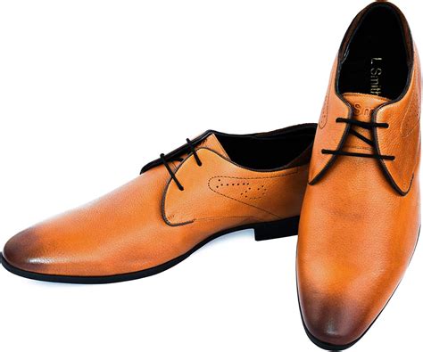 Buy L Smith Niles Buck Tan Shoes For Men At