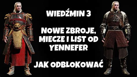 Wiedźmin 3 Edycja Kompletna Nowe Darmowe Nagrody Zbroje I Miecze Jak