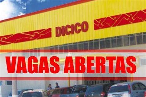 Vagas Abertas Dicico Vagas Trabalhe Conosco Ief Not Cias