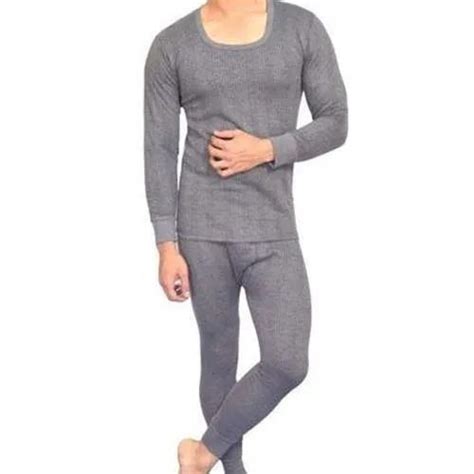 Unlined Comfortable And Slim Fit Plain Dyed Cotton Thermal Wear Mens At Best Price In Kanpur M