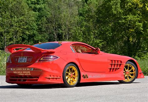 2011 Mercedes Benz Slr Mclaren 999 Red Gold Dream Ueli Anliker موقع ويلز الأرشيف