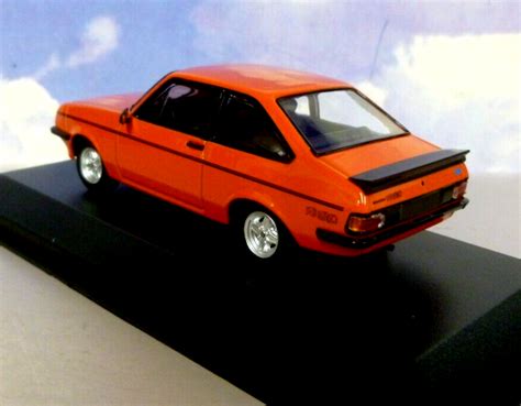 MINICHAMPS MAXICHAMPS 1 43 D CST 1976 FORD ESCORT MK2 MKII RS2000 RED