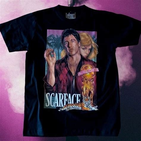Vintage Scarface Movie T Shirt Tony Montana Scarface 90s Vintage T