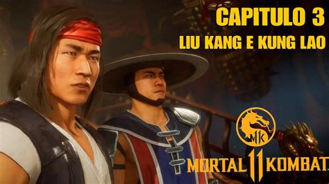 Mortal Kombat Capitulo Monges Shaolin Liu Kang E Kung Lao Youtube