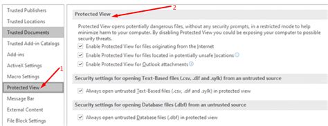 protected view  technipages