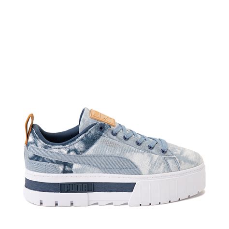 Womens PUMA Mayze Platform Athletic Shoe - Denim | Journeys